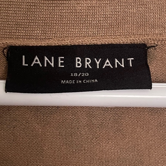 Lane Bryant Leopard print long sleeve plus size Ruched sweater/ blouse 18/20 - Picture 3 of 5